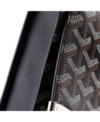 PM Monte Carlo Clutch with Strap Coated Canvas