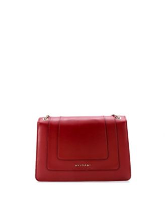 Medium Serpenti Forever Square Shoulder Bag Leather