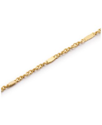 Solid Yellow Gold Singapore Chain Necklace