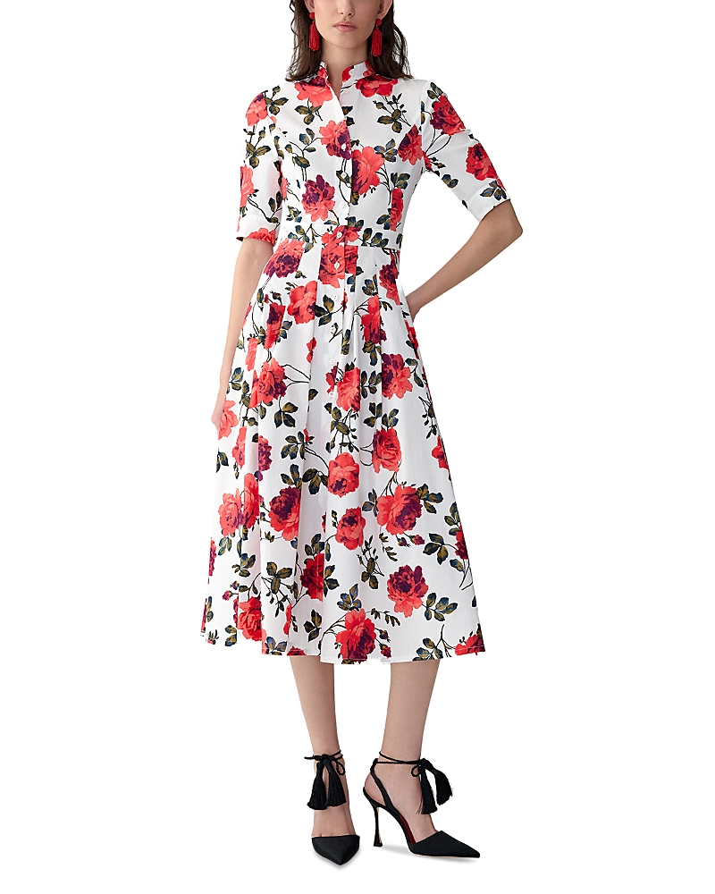 Carolina Herrera Short Sleeve Shirtdress