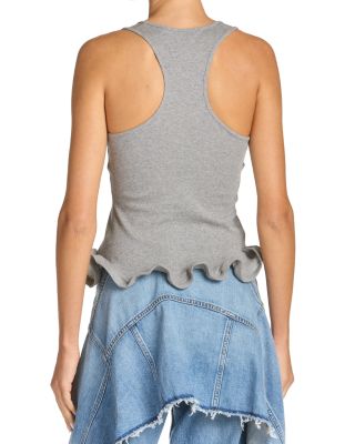 Frilled Hem Tank Top