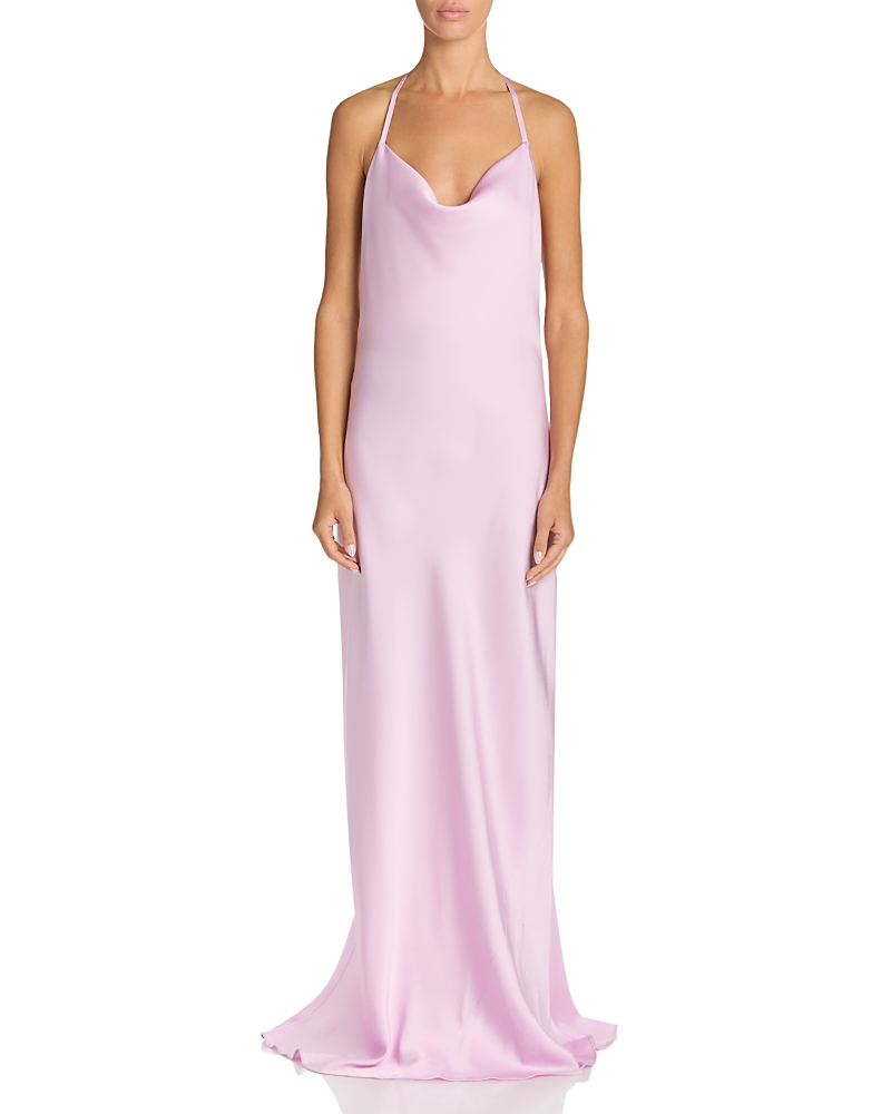 Stella McCartney Envers Satin Slip Dress