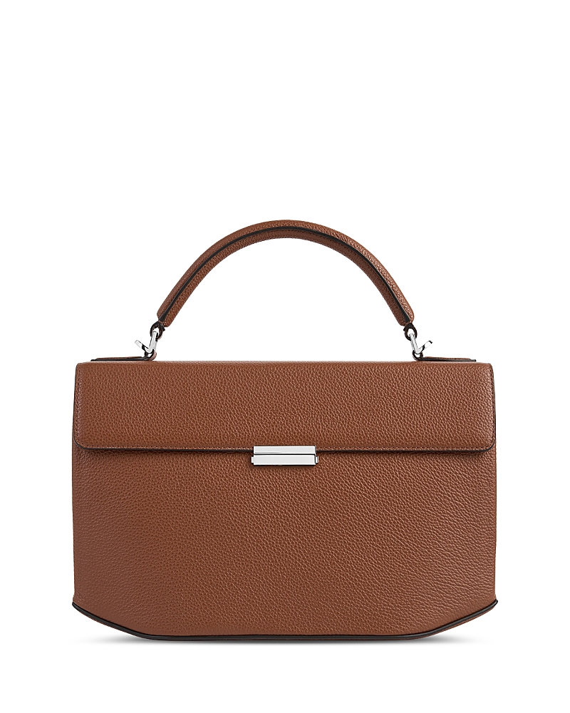 Toteme Beige Leather Box Bag