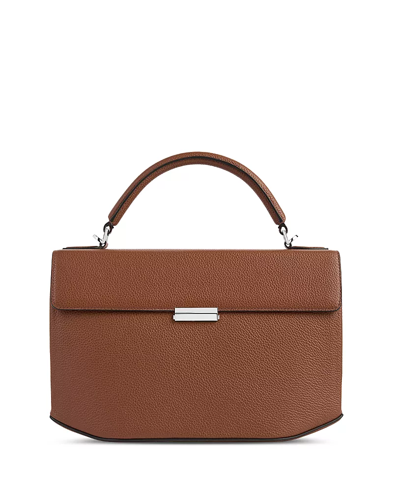 Toteme Beige Leather Box Bag