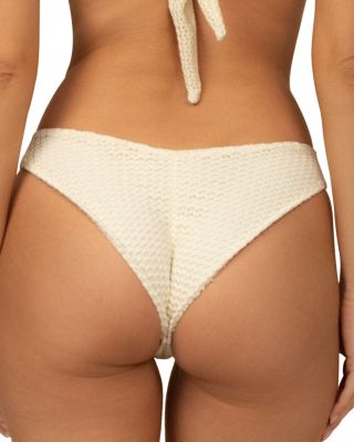 Crochet Tori Bandeau Bikini Top & Lulu Bikini Bottom