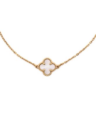  Sweet Alhambra Bracelet 18K Gold and Mother of Pearl