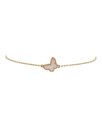 Sweet Alhambra Butterfly Bracelet 18K Gold and Mother of Pearl