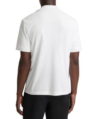 Mesh Knit Short Sleeve Cabana Shirt