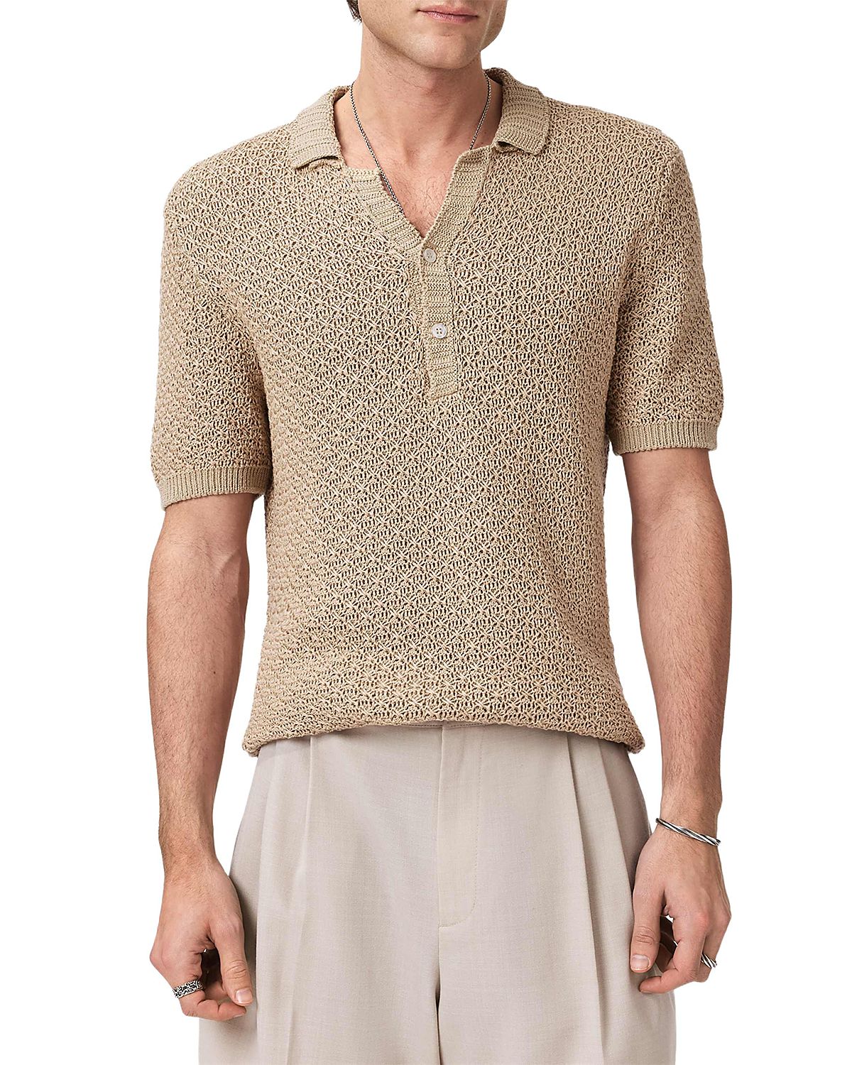 John Varvatos Bellanti Polo Sweater