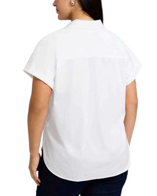 Abigail Short Sleeve Stretch Shirt