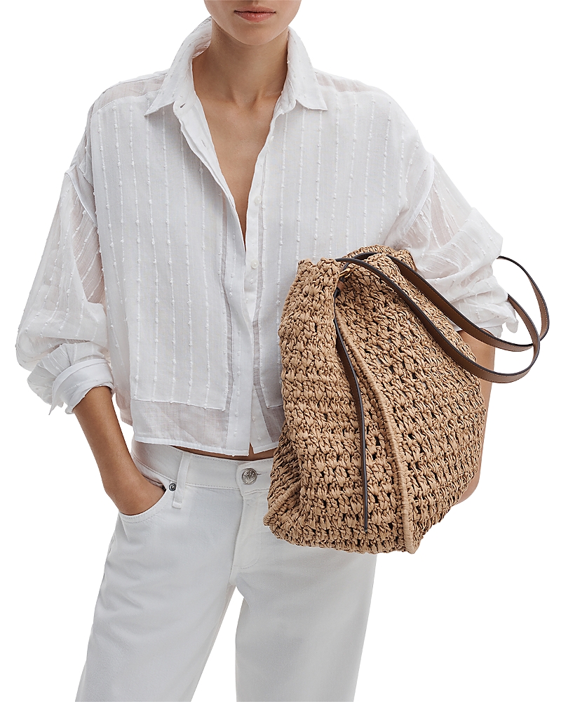 rag & bone Marin Long Sleeve Combo Shirt