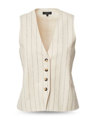 Paulette Stripe Vest