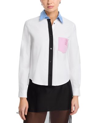 Contrast Trim Baby Shirt