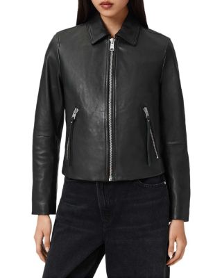 Danbury Nappa Leather Biker Jacket