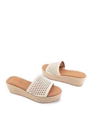Women's Vandy Perforated Espadrille Slides