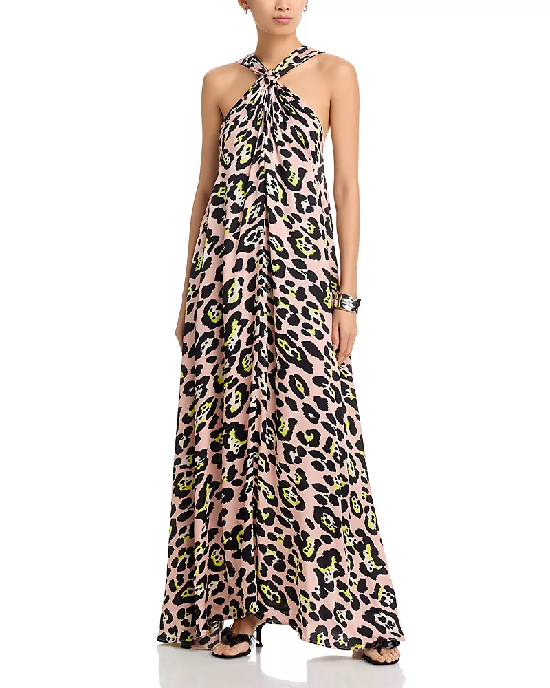 Essentiel Antwerp Halterneck Maxi Dress