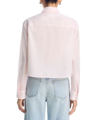 Long Sleeve Cropped Shirt