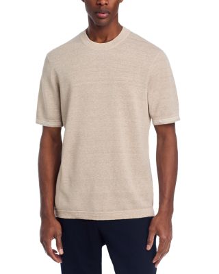 Pique Double Crewneck Sweater T-Shirt