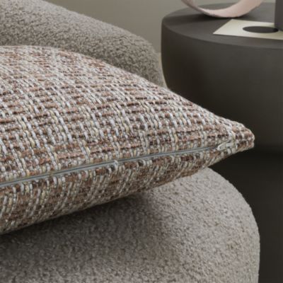 Tweed Decorative Boudoir Pillow Cover