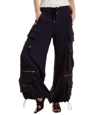  Pinstripe Cargo Pants