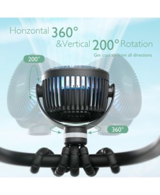 USB Rechargeable Handheld Cooling Fan for Travel