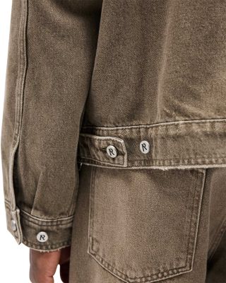 Collared Denim Jacket