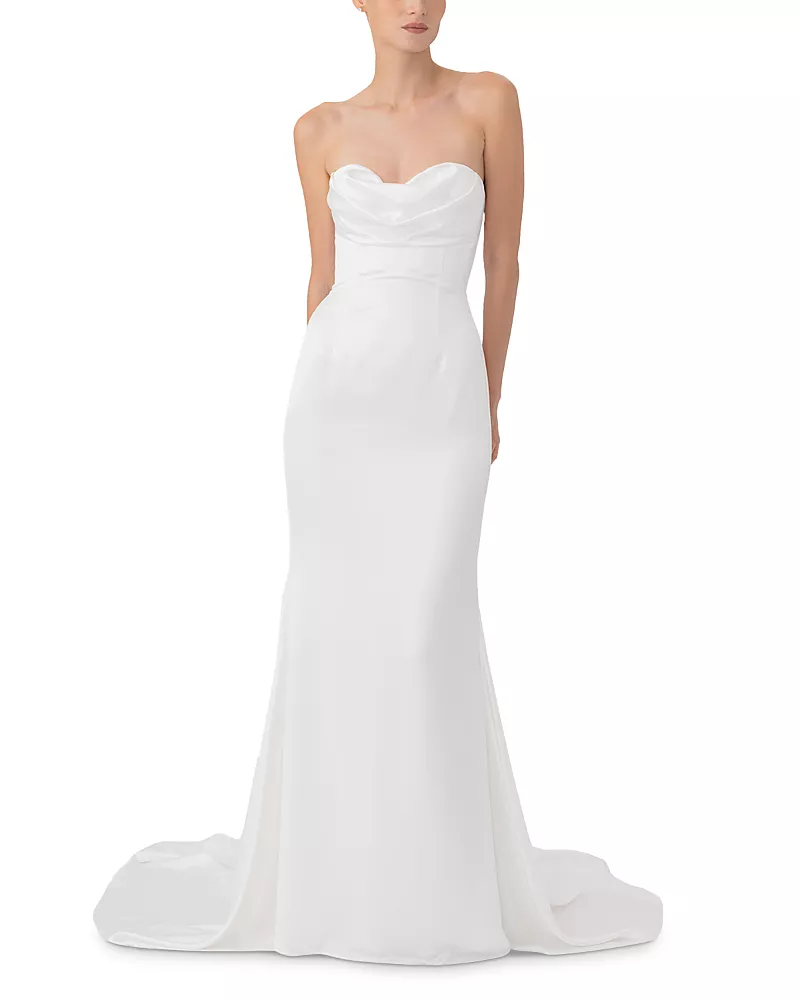 Sau Lee Rianne Satin Gown
