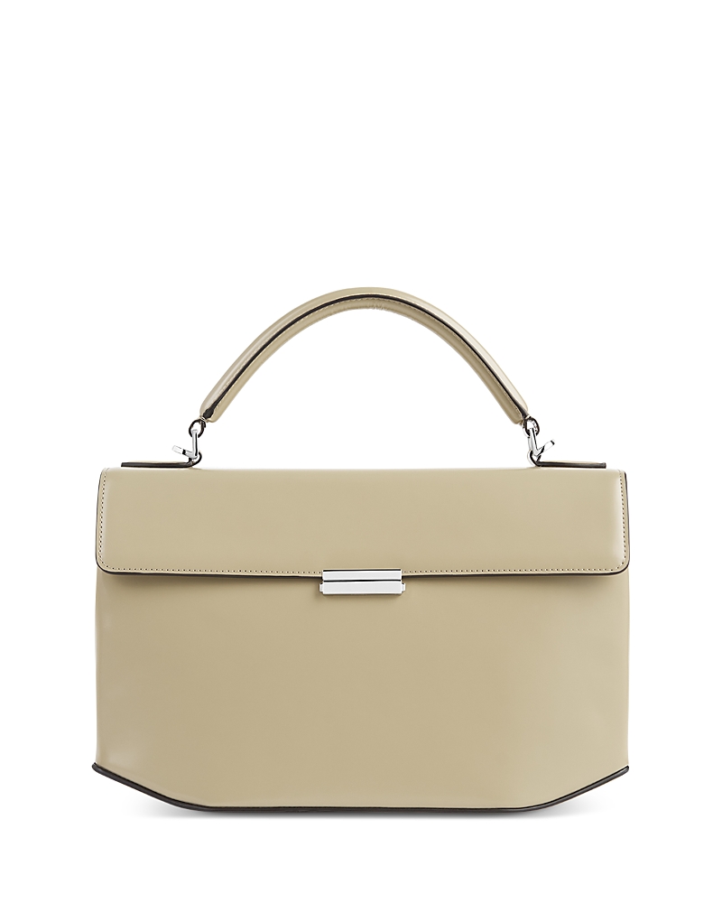 Toteme Beige Leather Box Bag · OS