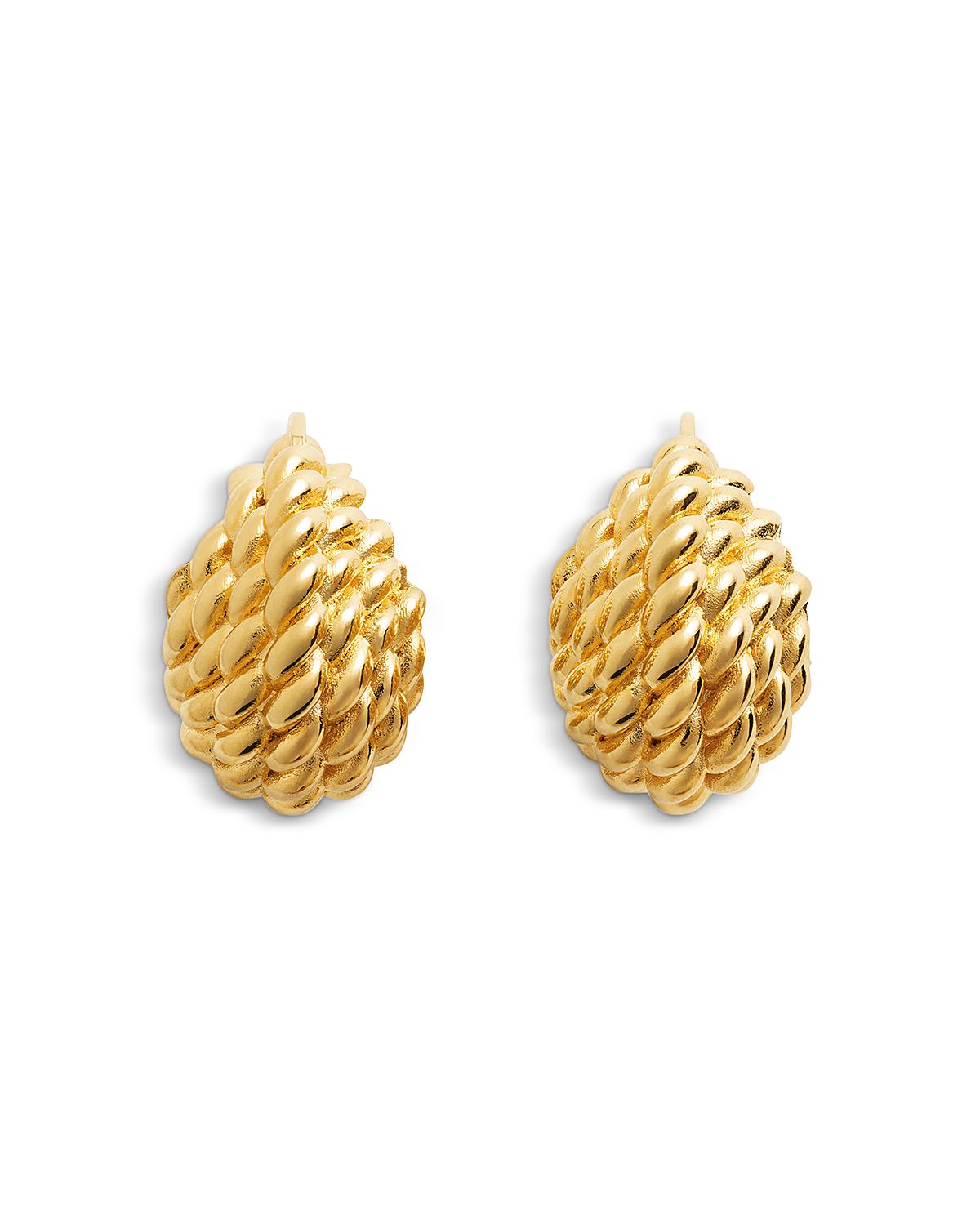 Toteme Rope Hoop Earrings
