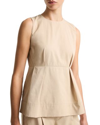 Paneled Crewneck Top