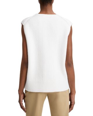 Relaxed V Neck Knit Vest