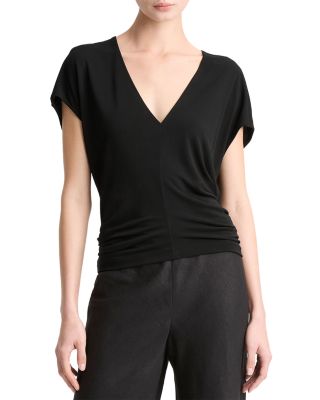 Flutter Sleeve V Neck Top