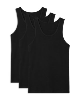 Cool Cotton Rib Tank Top, Pack of 3