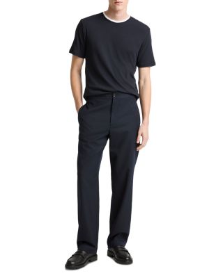 Loose Knit Double Collar T-Shirt