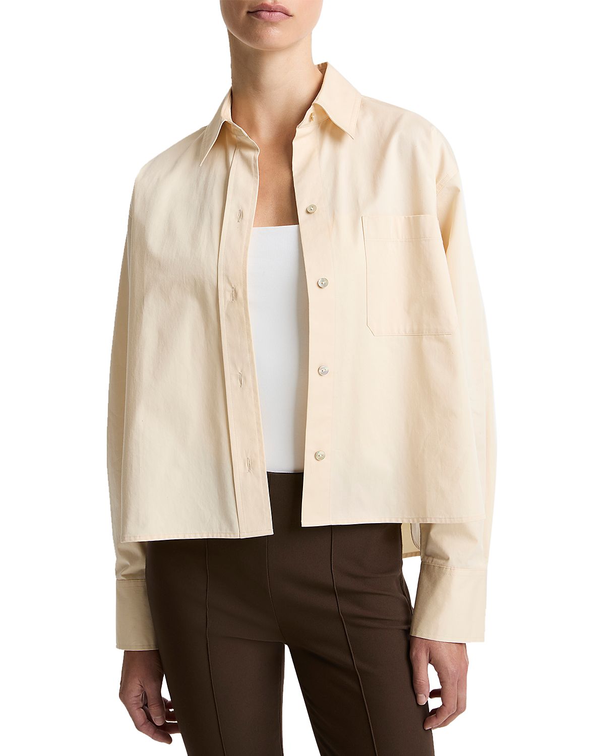 Vince Cropped Shirt
