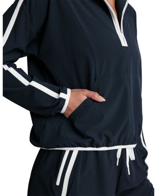Course Contrast Half Zip Sweatshirt