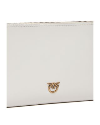 Flat Horizontal Mini Leather Pouch