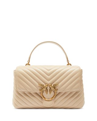 Love Lady Puff Classic Leather Handbag