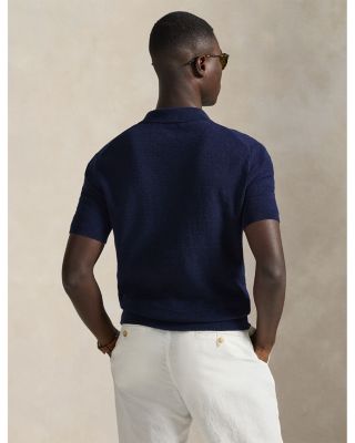 Textured Cotton Linen Sweater