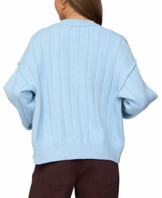 Joanie Wide Ribbed Knit Cardigan