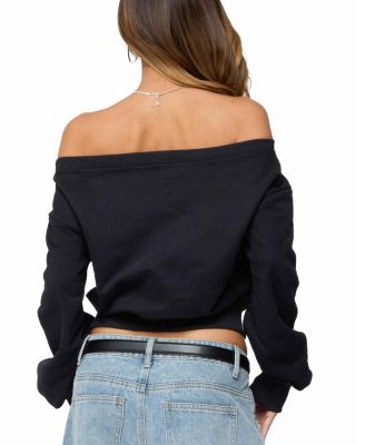 Christy Off Shoulder Sweatshirt