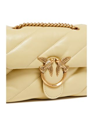 Love Puff Mini Leather Convertible Crossbody