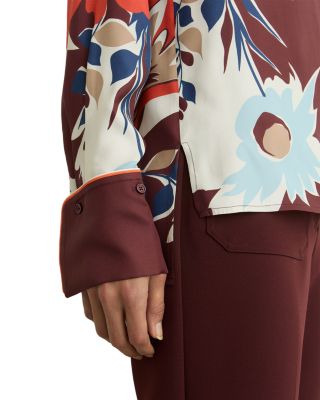 Lia Print Placement Shirt