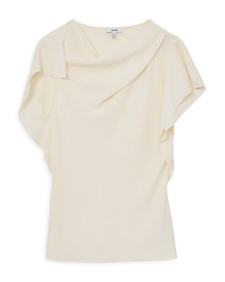 Natalie Drape Neck Shell Top