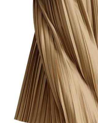 Eva Pleated Midi Skirt