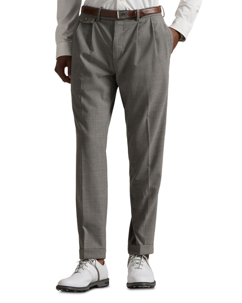 Polo Ralph Lauren Rlx Ralph Lauren Performance Wool Blend Trousers in Grey