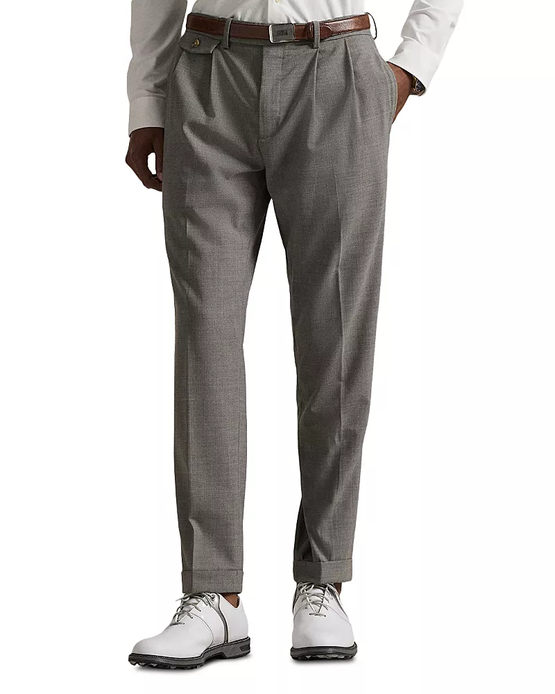 Rlx Ralph Lauren Performance Wool Blend Trousers