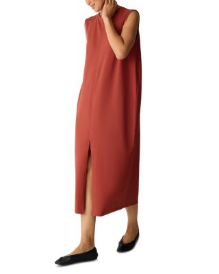 Pima Cotton Crewneck Dress
