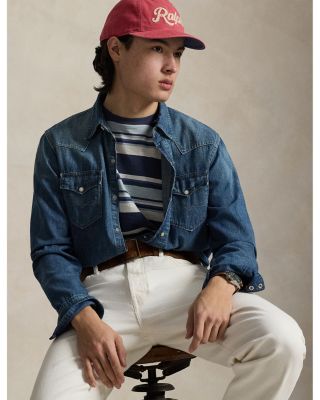 Classic Fit Striped Jersey T-Shirt