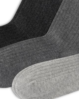 Classic Rib Trouser Socks, Pack of 3